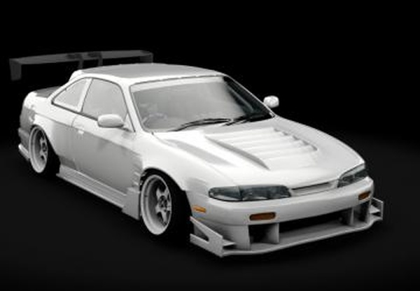Nissan S14 Zenki ZeroStyleверсия 3.0 для Assetto Corsa
