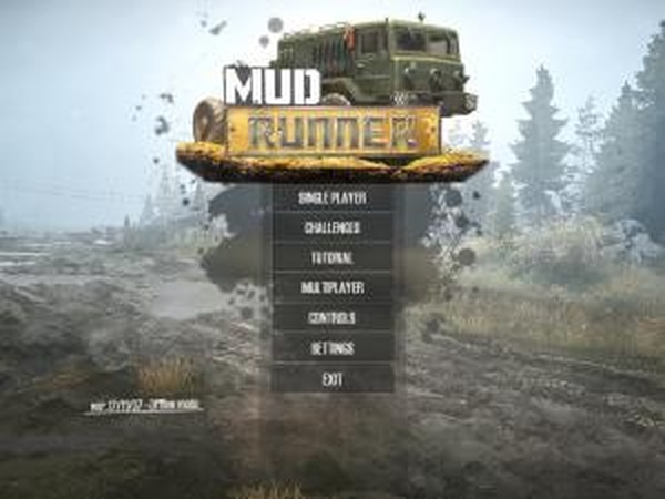 Шапка меню «Маз-535»для Spintires: MudRunner (v07.11.17)