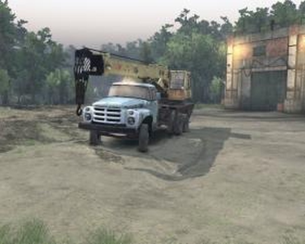 ЗиЛ 133 ГЯ Автокранверсия 1.0 для SpinTires (v13.04.15)
