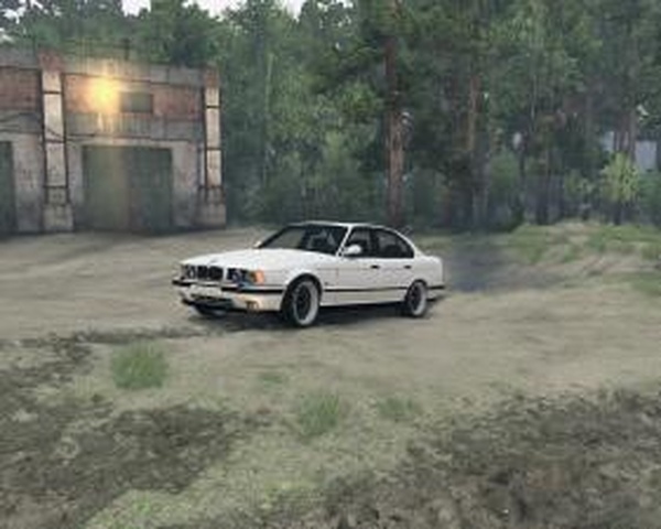 BMW e34 M5 1995версия 1.1 для SpinTires (v13.04.15)