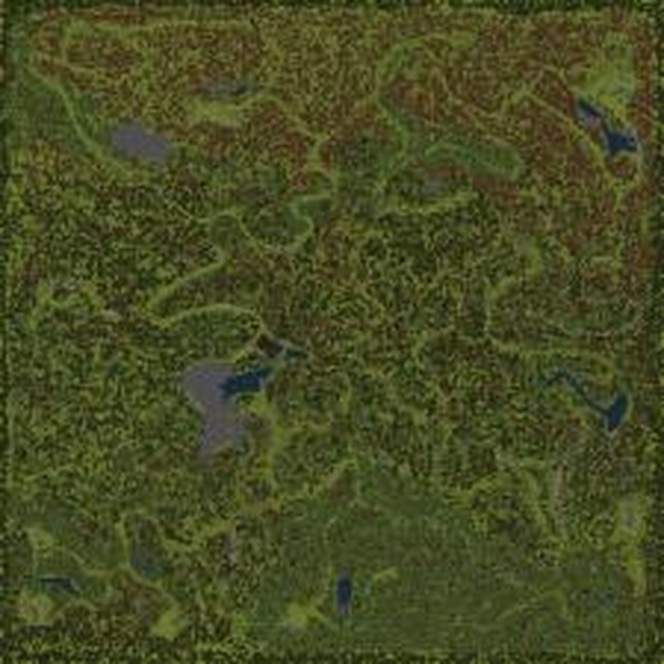 Карта лесные горные дорогиверсия 2 для SpinTires (v13.04.15)