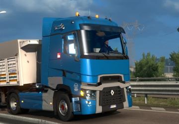 Renault Range T 480версия 15.08.19 для Euro Truck Simulator 2 (v1.35.x)
