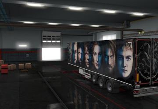 Пак скинов в стиле «Игры престолов»версия 1.0 для Euro Truck Simulator 2 (v1.35.x)