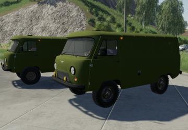 УАЗ-3741версия 1.3 для Farming Simulator 2019 (v1.5.x)