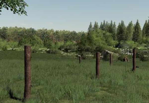 Wooden Gates And Fencesверсия 1.0.0.1 для Farming Simulator 2019