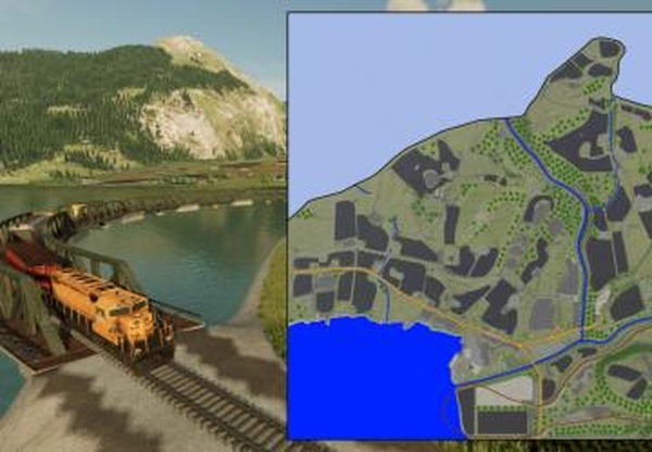 Карта «Rosendal»версия 1.0.0.0 для Farming Simulator 2022