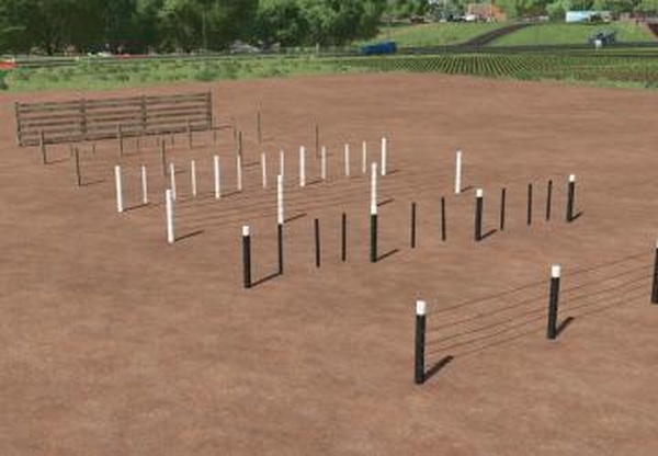 Brazilian Fences Packверсия 1.0.0.0 для Farming Simulator 2022