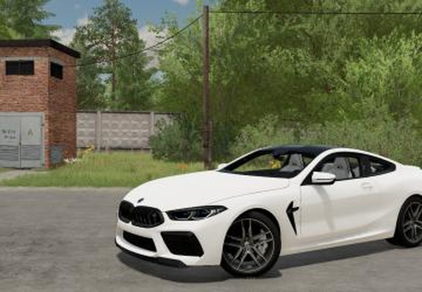 BMW M8 Coupe 2020версия 1.0.0.1 для Farming Simulator 2022 (v1.9x)