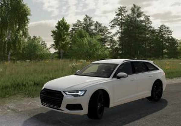 Audi A6 Avant 2019версия 1.0.0.0 для Farming Simulator 2022 (v1.9x)
