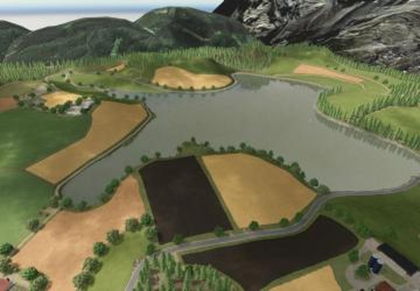 Alpenland Mapверсия 1.0.0.0 для Farming Simulator 2025