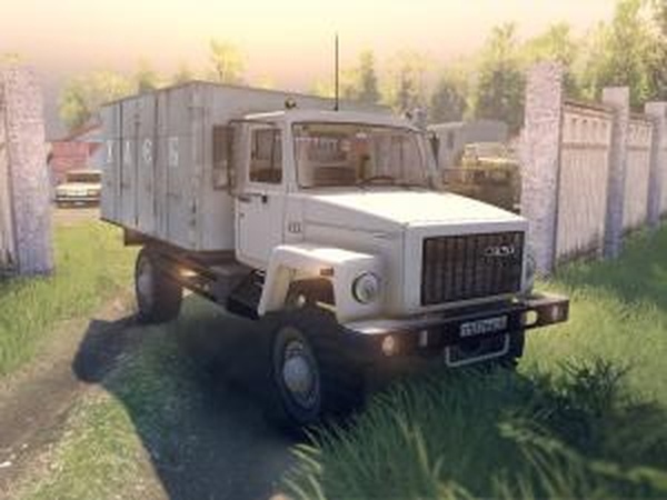 Газ-САЗ-2506 «Землякверсия alpha для SpinTires (v13.04.15)