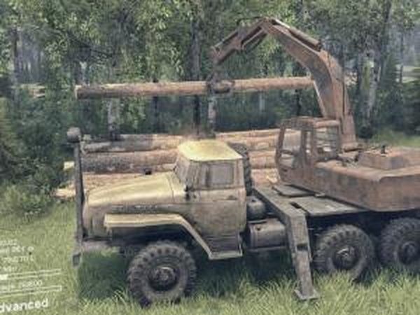 Пак механических погрузчиковверсия 1 для SpinTires (v19.03.15)