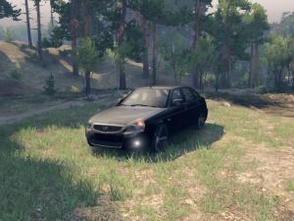 Лада Приора хетчбэкверсия 1 для SpinTires (v2015)