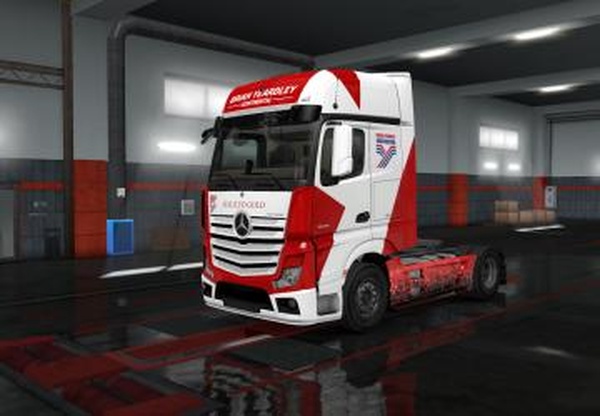 Скин «Brian Yeardley Continental»версия 1.1 для Euro Truck Simulator 2 (v1.35.x)