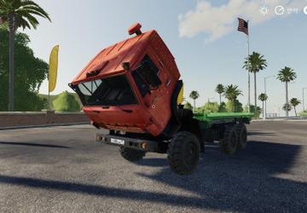 КамАЗ-4310 Flatверсия 1.3 для Farming Simulator 2019 (v1.5.1.0)