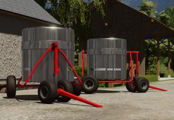 Water/Milk Trailerверсия 1.0.0.0 для Farming Simulator 2022