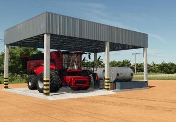 Farm Fuel Stationверсия 1.0.0.0 для Farming Simulator 2025