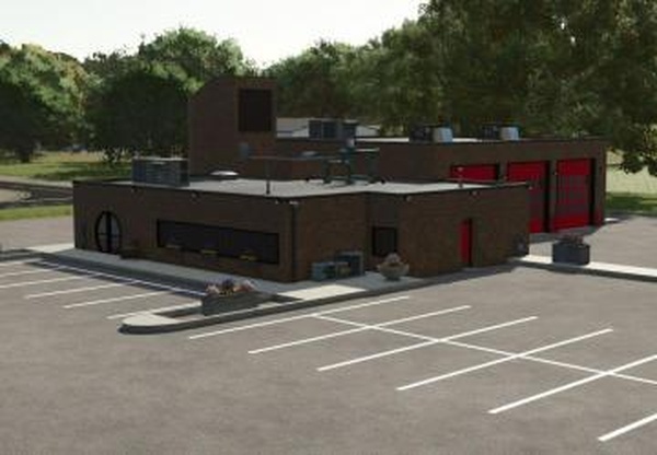 Fire stationверсия 1.0.0.0 для Farming Simulator 2025