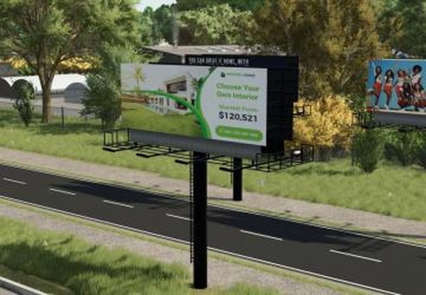 Billboard Pack Largeверсия 1.0.0.0 для Farming Simulator 2025