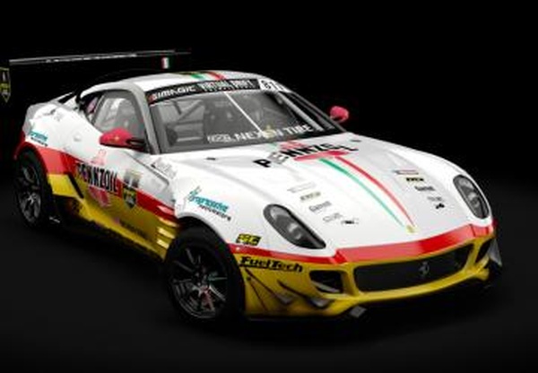 Ferrari 599 GTB Brandon Patrick VDC 2024v- для Assetto Corsa