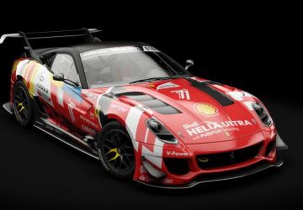 Ferrari 599XX EVO Alexander Element VDC 2024v- для Assetto Corsa