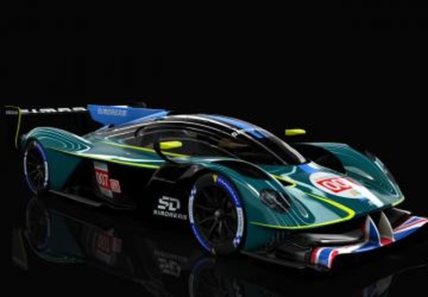 Aston martin Valkyrie LMHверсия - для Assetto Corsa