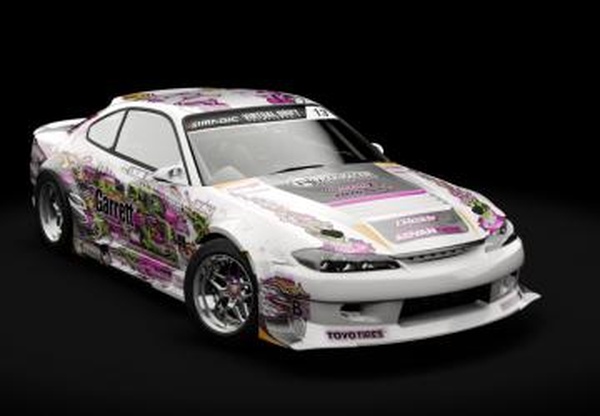 Nissan Silvia S15 Brandon Williams VDC 2024v1.1 для Assetto Corsa