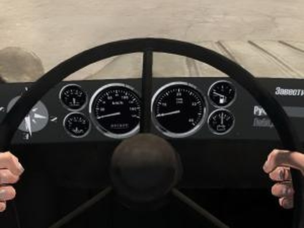 Текстура приборной панели Classic 2для Spintires: MudRunner (v26.10.17)