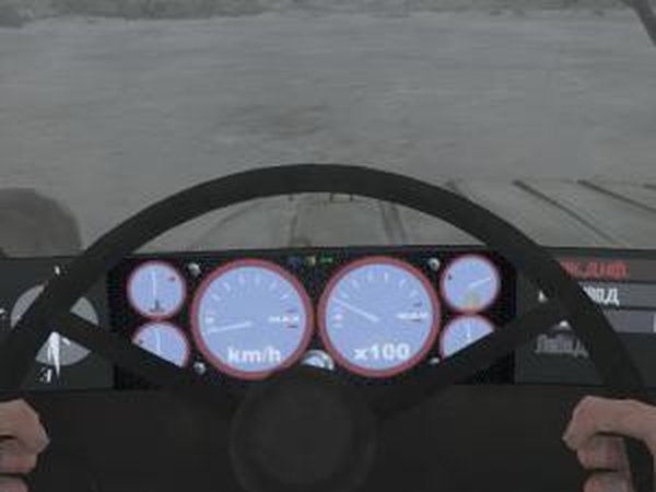 Текстура приборной панеливерсия 1 для Spintires: MudRunner (v26.10.17)