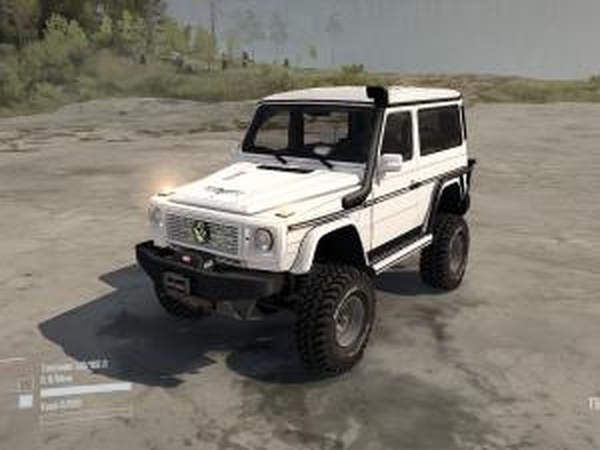 Mercedes-Benz G500 «Tourist version»версия 05.11.17 для Spintires: MudRunner (v26.10.17)
