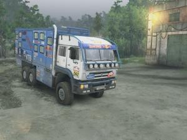 КамАЗ-635050версия 1 для SpinTires (v2014)