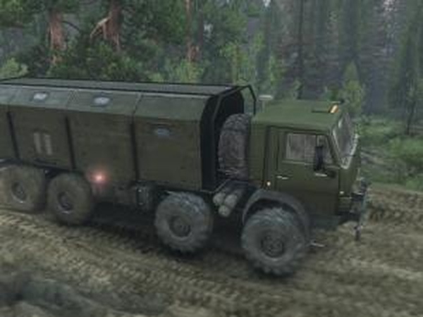 КамАЗ 6350 (Мустанг)версия 2 для SpinTires (v2014)