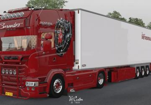 Scania Sarantos Junior Comboверсия 1.0 для Euro Truck Simulator 2 (v1.35.x)