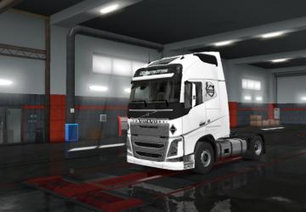 Скин Volvo для Volvo FH 2012версия 0.1 для Euro Truck Simulator 2 (v1.34.x, 1.35.x)