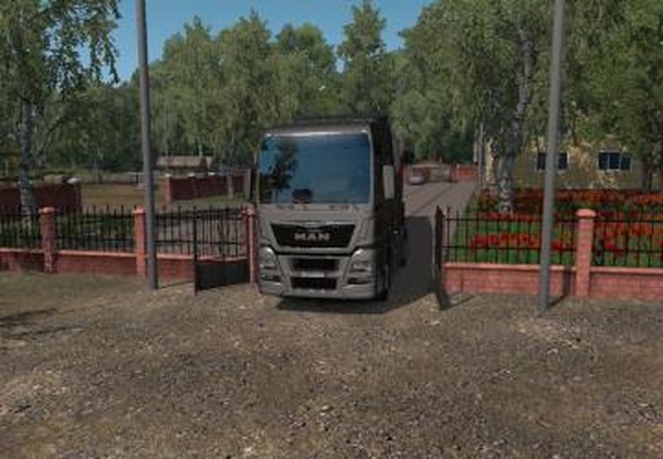 Гараж в Выборге.версия 1.0 для Euro Truck Simulator 2 (v1.35.x)