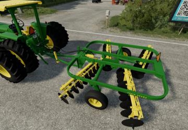 John Deere 110 12ft Discверсия 1.0.0.0 для Farming Simulator 2022