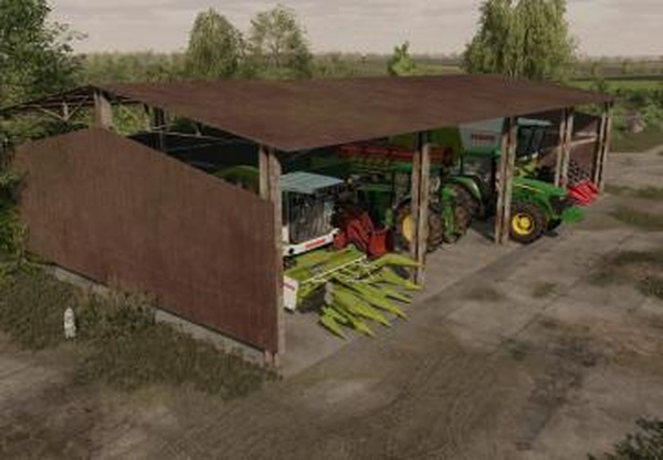 Old Rusty Shed 25x13mверсия 1.0.0.0 для Farming Simulator 2022