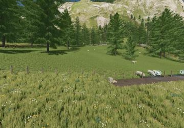 Large Outdoor Sheep Pastureверсия 1.0.0.0 для Farming Simulator 2022
