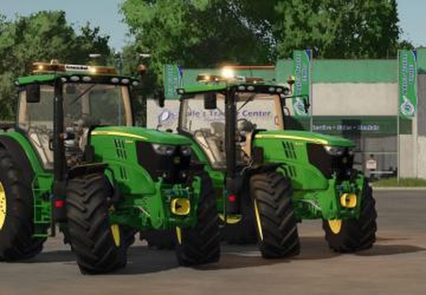 John Deere 6R Large Frame Editверсия 1.0.0.1 для Farming Simulator 2025