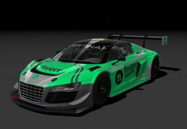 Audi R8 LMS Ultra (Fiverr livery)версия - для Assetto Corsa