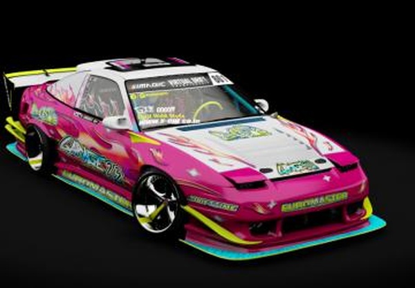 Nissan Silvia 200sx Marcus Lundqvist VDC 2024v- для Assetto Corsa