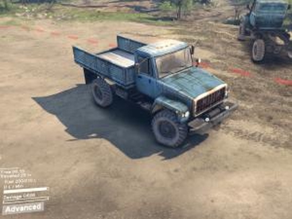 ГАЗ 3308 и ГАЗ 3308 Дизельверсия 1.0 для SpinTires (v04.02.15)