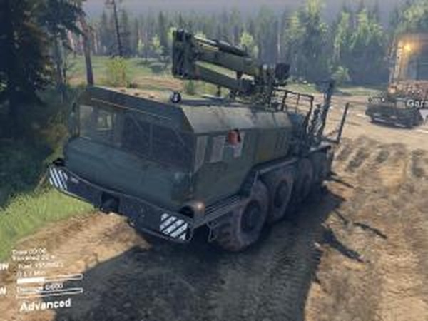КЗКТ-7428 «Русич» (8x8)версия 1.0 для SpinTires (v2014-2015)