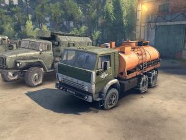 КамАЗ-5410версия (аддоны дефолт) для SpinTires (v2014)