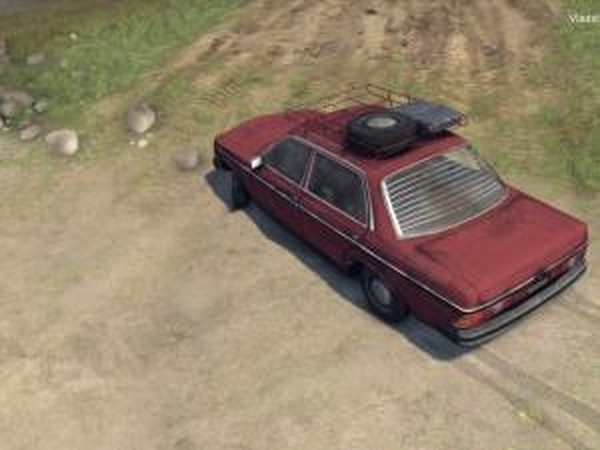 Mercedes W123Dверсия 1 для SpinTires (v2014)