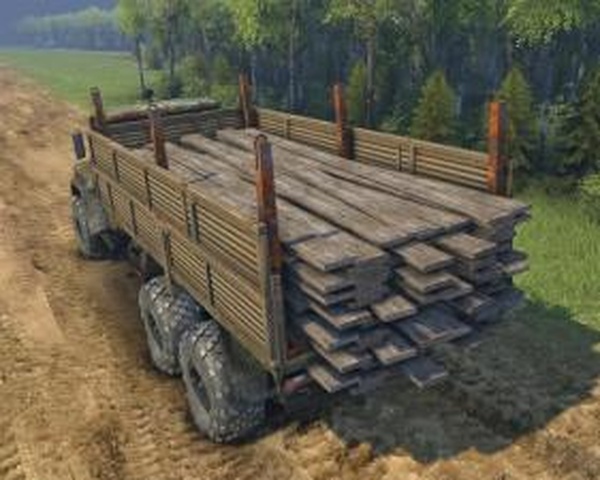 КрАЗ-260+аддоны камазверсия 1.0 для SpinTires (v2014)