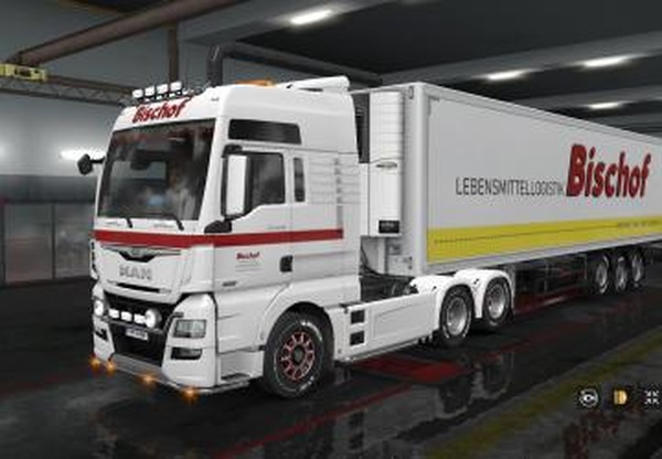 Скин пак «Bischof» для грузовиков и своих прицеповv1.0 для Euro Truck Simulator 2 (v1.32.x, - 1.35.x)