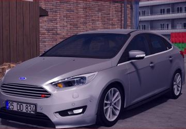 Ford Focus 3 Sedanверсия 1.0 для Euro Truck Simulator 2 (v1.35.x, 1.36.x)