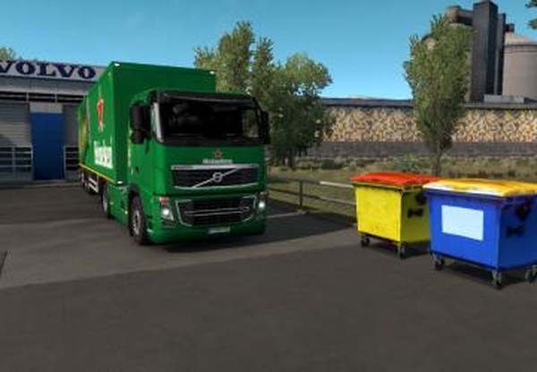 Скин комбо Heinekenверсия 1.0 для Euro Truck Simulator 2 (v1.35.x)