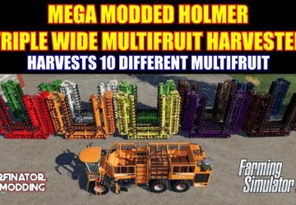 PSM TripleWideT4 40Packверсия 1.1.0 для Farming Simulator 2019 (v1.5х)